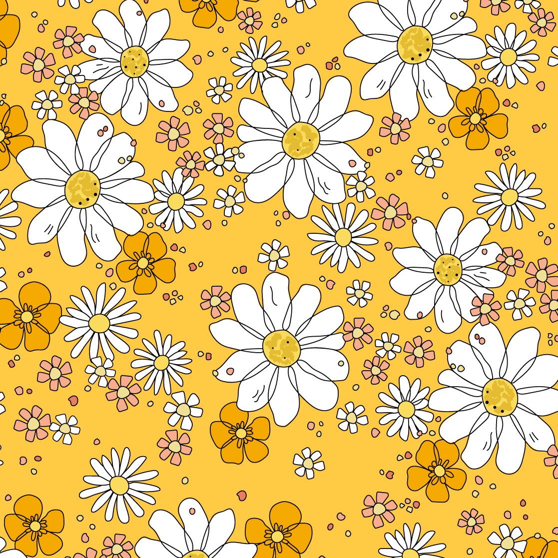 The Rainbow Garden - Fat Quarters - Image 3