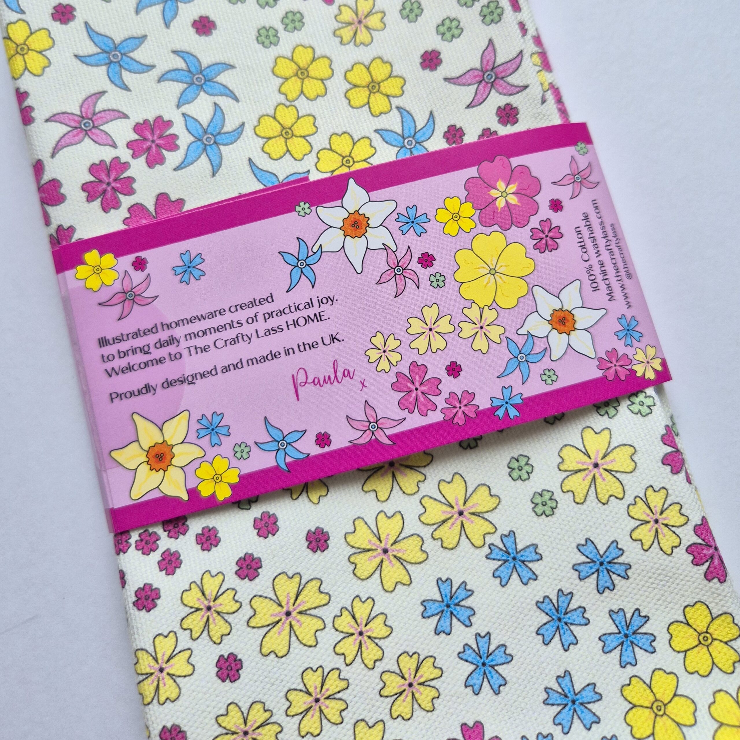 Ditsy Pair of Napkins - Image 2