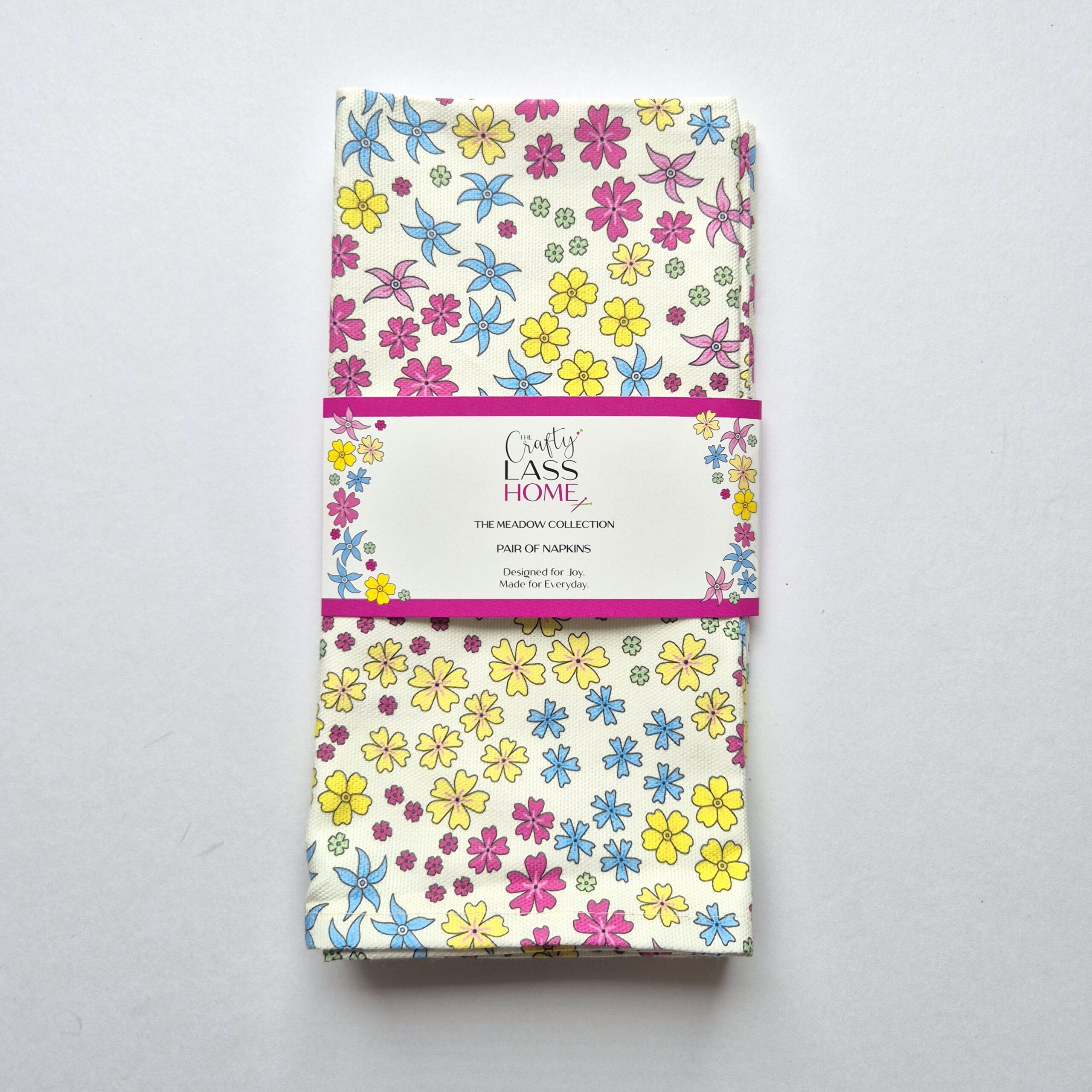 Ditsy Pair of Napkins