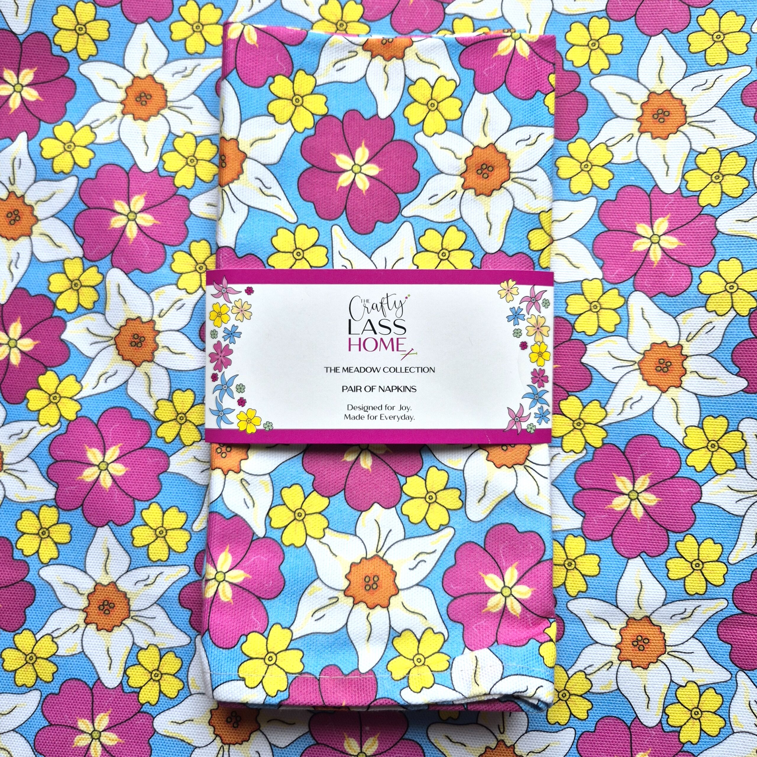 Sunshine Pair of Napkins - Image 5