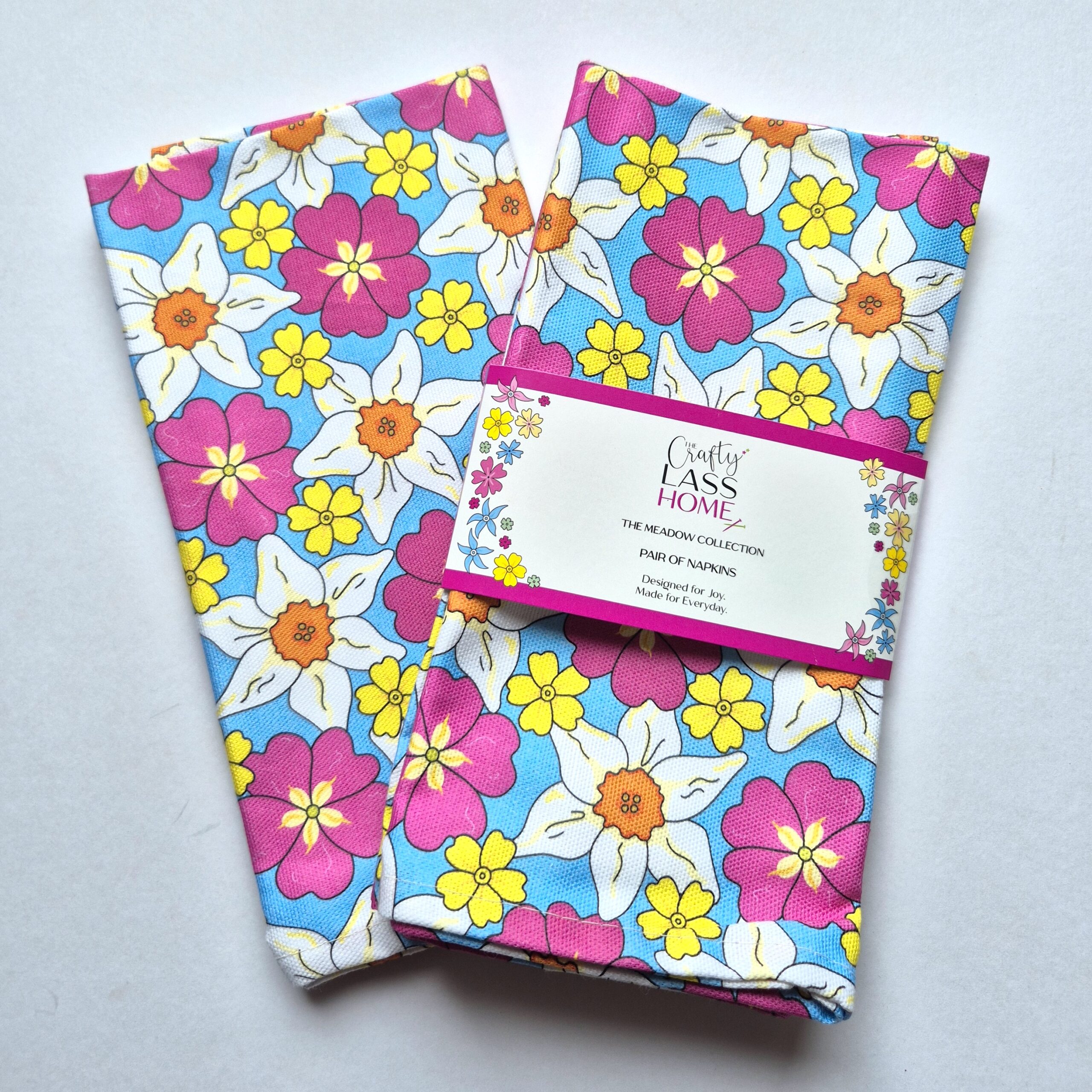 Sunshine Pair of Napkins - Image 4