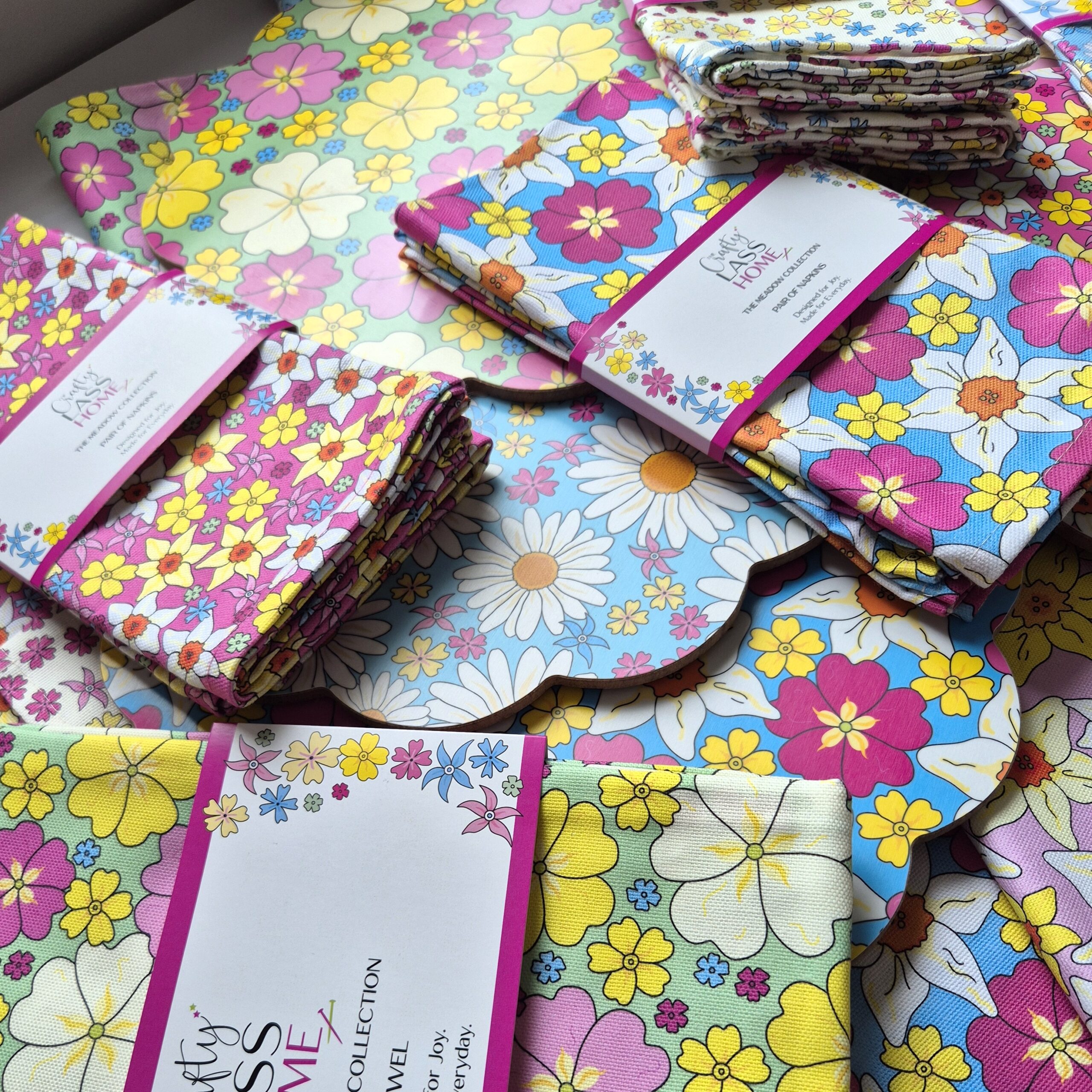 Ditsy Pair of Napkins - Image 7